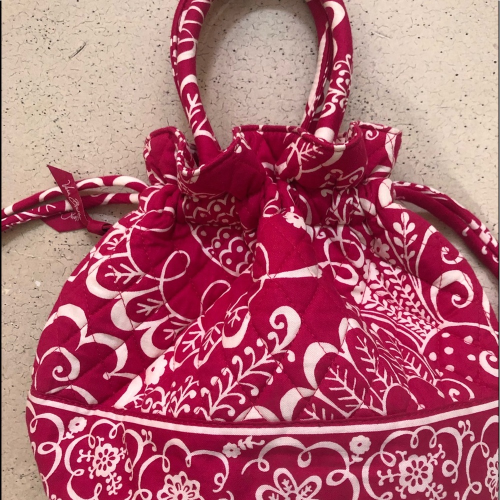 NWOT Vera Bradley Twirly Birds Pink Small Tote